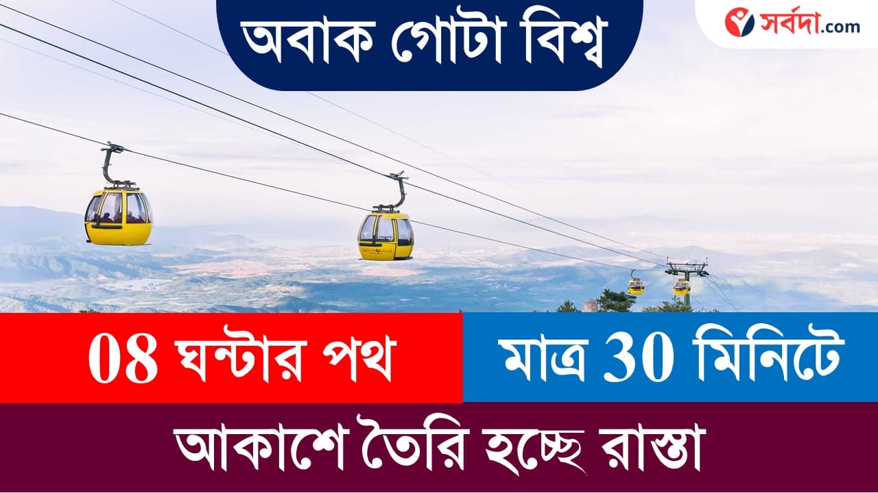 India to Build 12K KM Ropeway Projects